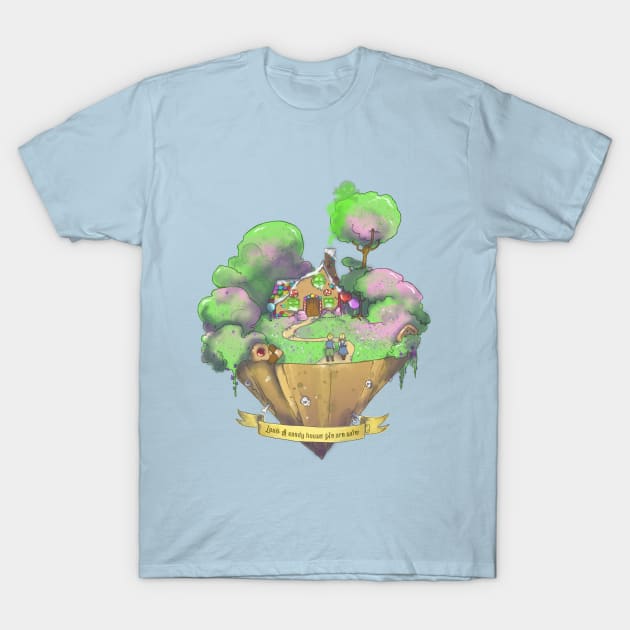 Candy House T-Shirt by Nenril